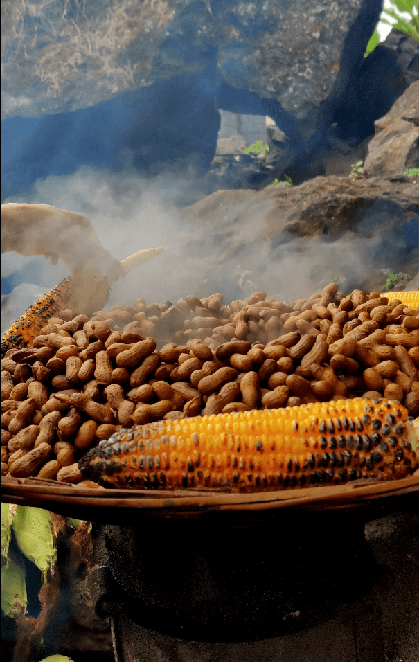 Maka/Kanis aka Corn along with Groundnuts